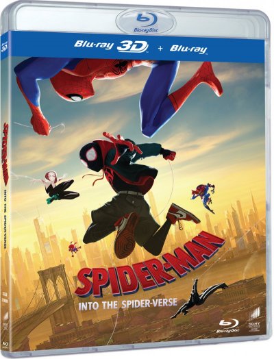 Why no spider man into the spider verse 3d blu ray series